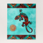 Gecko Lizard Et Sun Jigsaw Puzzle Puzzle (Vertical)