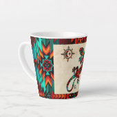 Gecko Lizard Et Sun Latte Mug (Angle gauche)