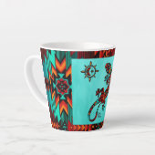 Gecko Lizard Et Sun Latte Mug (Angle gauche)