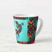 Gecko Lizard Et Sun Latte Mug (Angle droit)