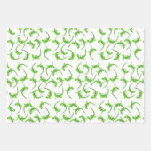Gecko Lizard Reptile Pattern Inpakpapier Vel (Voorkant)