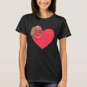 Gecko Love Crested Gecko Lover Gecko T-shirt (Voorkant)