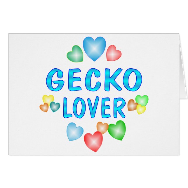 GECKO LOVER (Voorkant Horizontaal)
