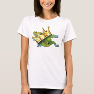 Gecko met kroon t-shirt