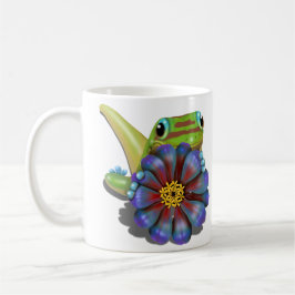 Gecko met Zinnia Koffiemok