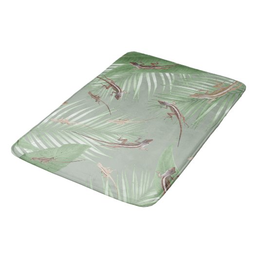 Gecko Oerwoud Dream #2 #decor #art Badmat (Gekanteld)
