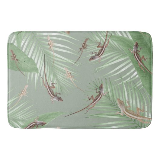 Gecko Oerwoud Dream #2 #decor #art Badmat (Voorkant)