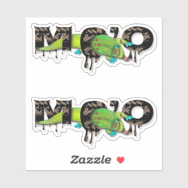 Gecko op Hawaï Sticker