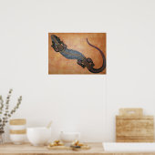 Gecko Poster (Keuken)