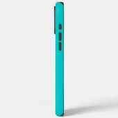 Gecko reptiel wit & aqua naam Case-Mate iPhone case (Achterkant / Links)