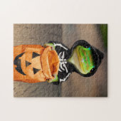 Gecko Skeleton Legpuzzel (Horizontaal)