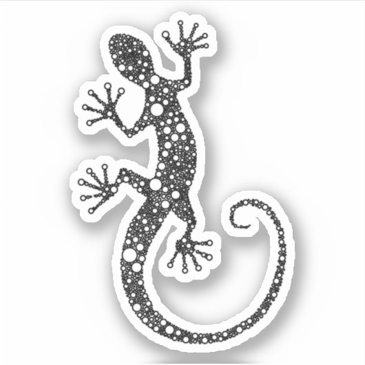 Gecko Sticker (Voorkant)