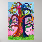 Gecko Tree of Life Poster (Voorkant)