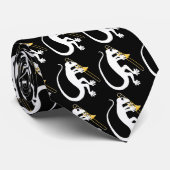 Gecko Trombone Necktie Stropdas (Opgerold)