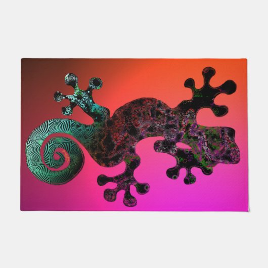 gecko welkom mat (Voorkant)