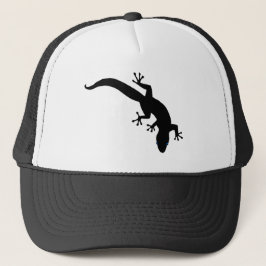 GECKO White Outline Trucker Pet