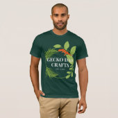 Geckodad crafts t-shirt (Voorkant volledig)