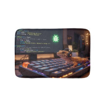 GeckoDev // Cyberpunk Programmeur Luipaardgekko Vl
