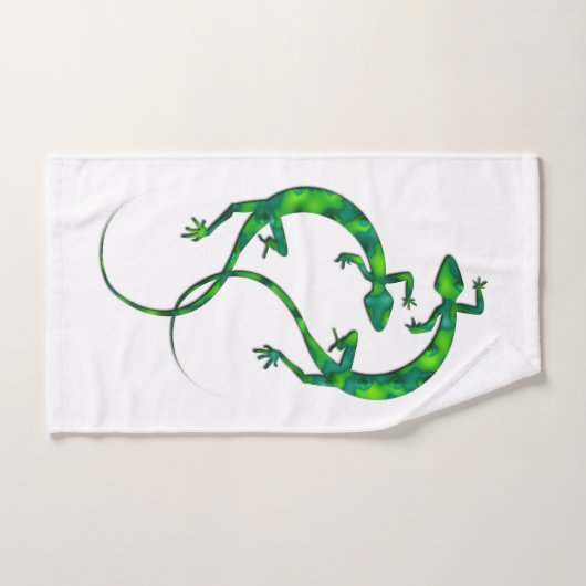 Geckos (Serviette à main)