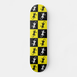 Geckos sur Skateboard