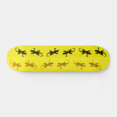 Geckos sur Skateboard (Horz)