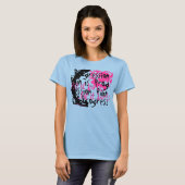 Geclutterde geest (roze) t-shirt (Voorkant volledig)
