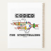 Gecodeerd voor DNA-replicatie met verhalen Planner (Achterkant)
