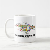 Gecodeerd voor het leven (DNA-replicatie) Koffiemok (Links)