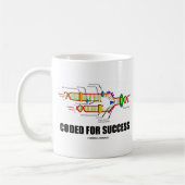 Gecodeerd voor succes (DNA-replicatie) Koffiemok (Links)