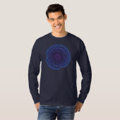 Gecodeerde tunnel - BLUE T-shirt (Voorkant volledig)