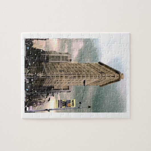Gecoloriseerde platte ijzerbouw Puzzle Legpuzzel (Horizontaal)