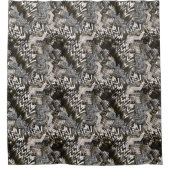 Gecombineerd, etnisch, Afrikaans. Douchegordijn (Voorkant)