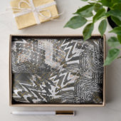 Gecombineerd, etnisch, Afrikaans. Tissuepapier (Geschenk)