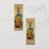 Gecombineerd geweld in Bladwijzer Mini Visitekaartje (Voorkant / Achterkant)