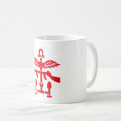 Gecombineerde behandelingen koffiemok (Voorkant rechts)