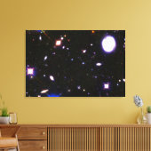 Gecombineerde diepe weergave van infrarood en zich canvas afdruk (Insitu (Woonkamer))