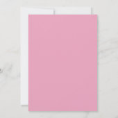Gecompliceerde liefde Pink Hearts Valentijn Party Kaart (Achterkant)