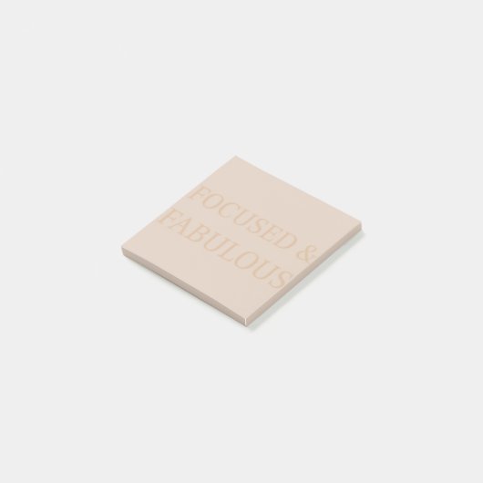Geconcentreerde en Fabulous Post-it Nota's Post-it® Notes (Schuin)