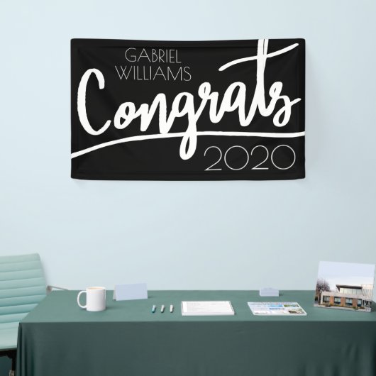 Geconcentreerde klasse van | Naam en jaar toevoege Spandoek (Beurs)