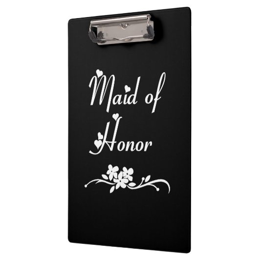 Geconfronteerd met huwelijksfeest klembord (Links)