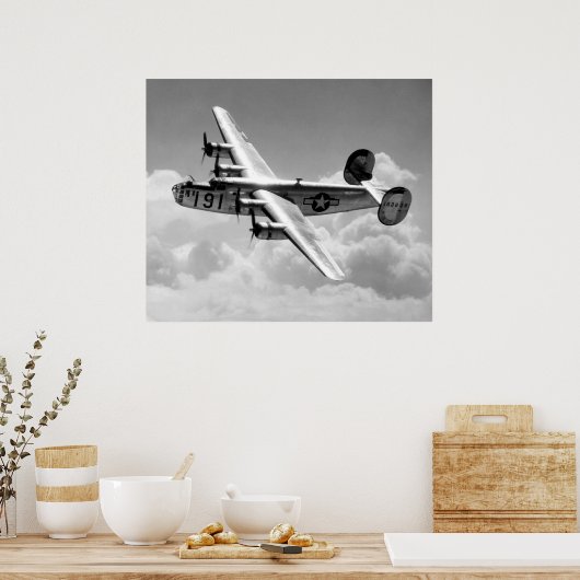 Geconsolideerd B-24 Liberator-Poster Poster (Keuken)