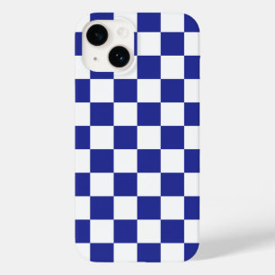 Gecontroleerd blauw en wit Case-Mate iPhone 14 hoesje
