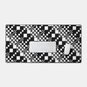 Gecontroleerd, controles - Zwart-wit Bureaumat (Keyboard & Muis)