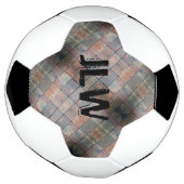 Gecontroleerd grijs Voetbal (Gedraaid)