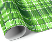 Gecontroleerd groen kleurpatroon cadeaupapier (Rol Hoek)