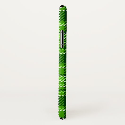 Gecontroleerd groen kleurpatroon Case-Mate iPhone case (Achterkant / rechts)