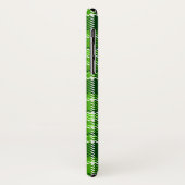 Gecontroleerd groen kleurpatroon Case-Mate iPhone case (Achterkant/links)