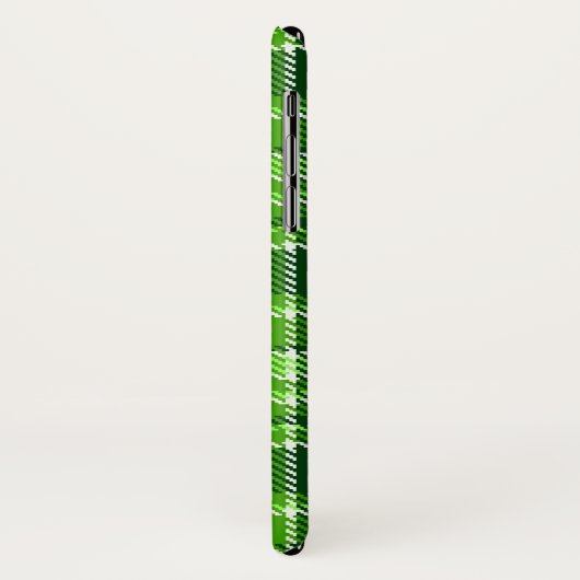 Gecontroleerd groen kleurpatroon Case-Mate iPhone case (Achterkant/links)