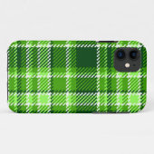 Gecontroleerd groen kleurpatroon Case-Mate iPhone case (Achterkant (horizontaal))