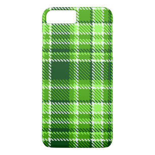 Gecontroleerd groen kleurpatroon iPhone 8 plus / 7 plus hoesje